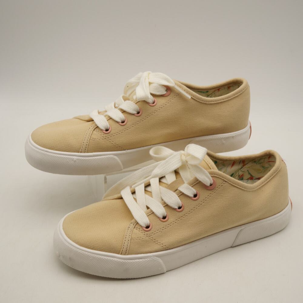 Vionic Women's 6.5 Oasis Shoes Sneakers Tan Brown Orthotic Arch Support NEW